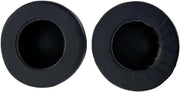 Orecchini per cuffie wireless - Nero, pelle naturale morbida - Migliorato il comfort - Duraturo.