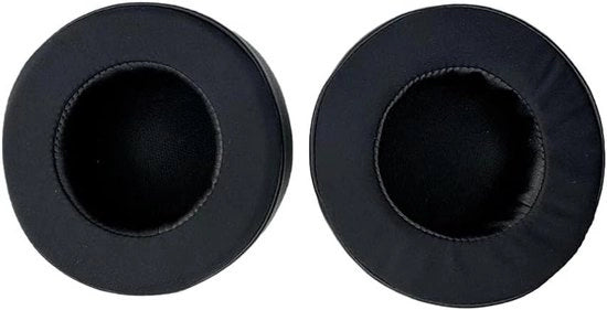 Orecchini per cuffie wireless - Nero, pelle naturale morbida - Migliorato il comfort - Duraturo.