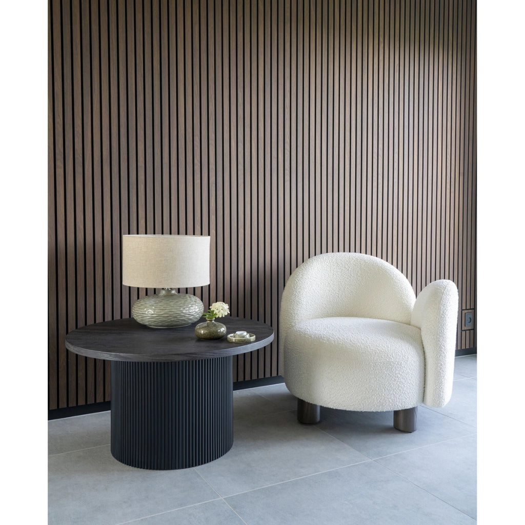 Tavolino Boavista, Marrone Scuro, MDF, 80x80x45 cm