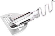 Accessorio per macchina da cucire Overlock - Pannelli di regolazione - Pannelli di posizionamento per biais - Pannelli di fissaggio - Costruzione in metallo di alta qualità - Leggero e duraturo - Accessorio per macchina da cucire
