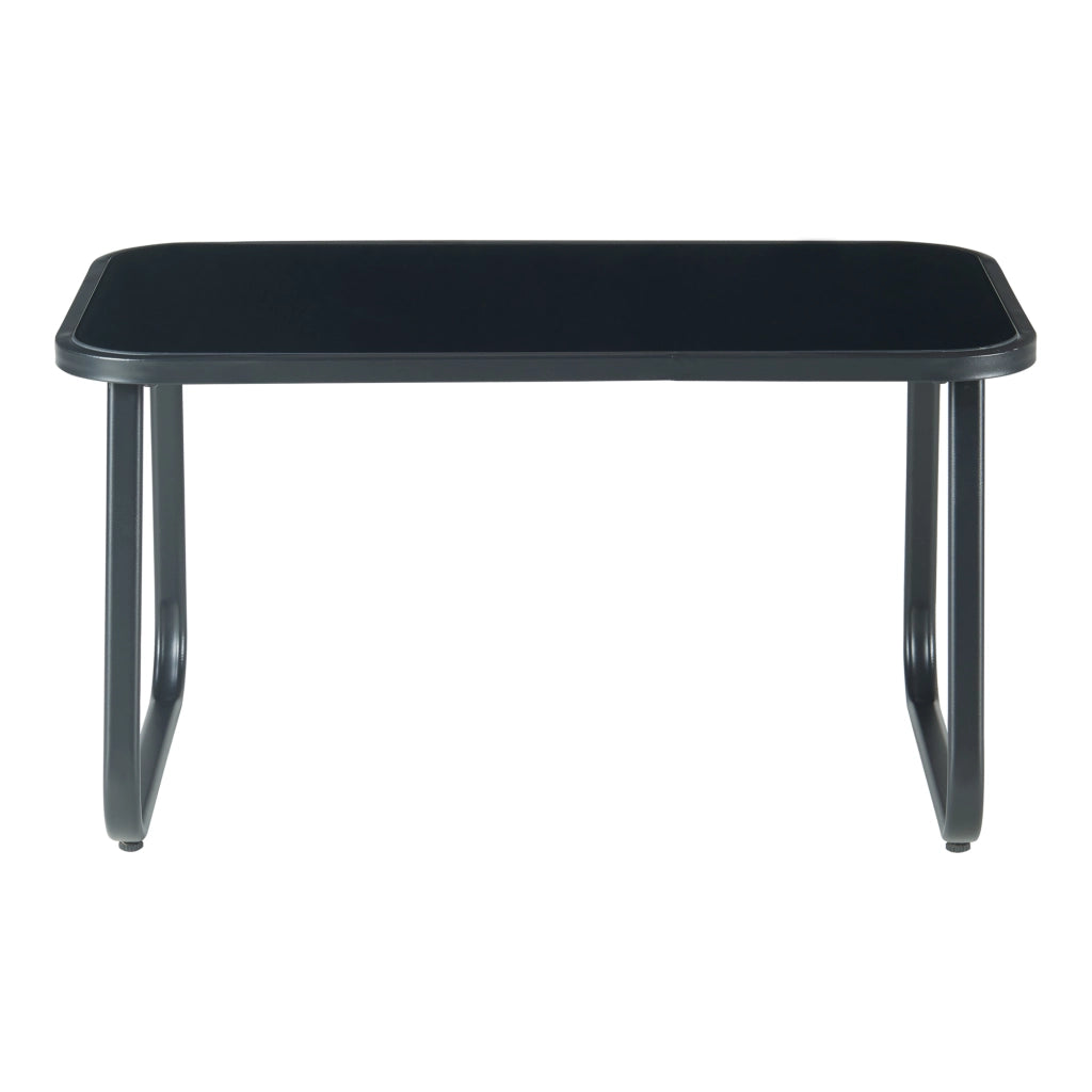 Set Salottino Anzi per Uso Esterno - Nero casa.pro