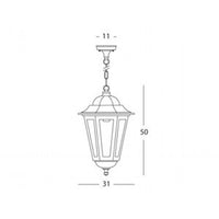 Plafoniera Da Esterno Contemporanea Geko Alluminio E Vetro Nero 1 Luce E27