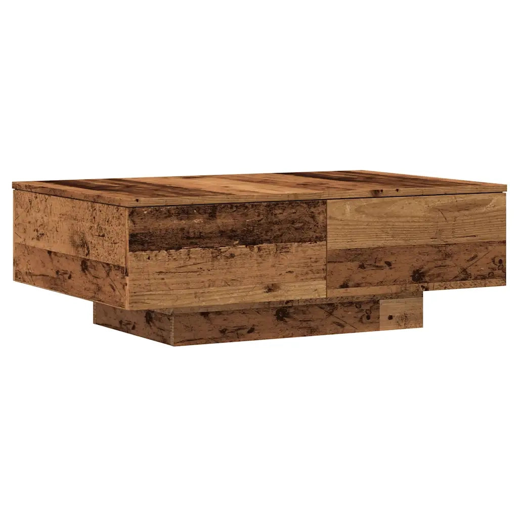 Tavolino da Salotto-Tavolino da soggiorno-Tavolo Legno Antico 90x60x31 cm Legno Multistrato