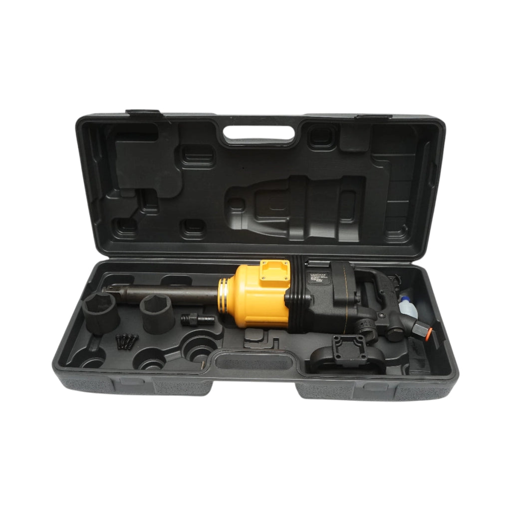 Pistola a percussione pneumatica reversibile da 1 pollice, 2400 Nm, 3900 giri/min, pressione massima 8 bar Crownman