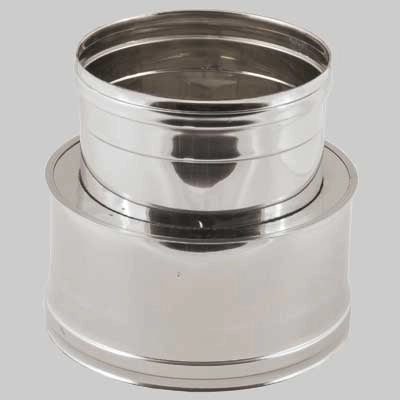 RACCORDO DA DOPPIA PARETE A MONO PARETE  150 200 150     MADE IN ITALY