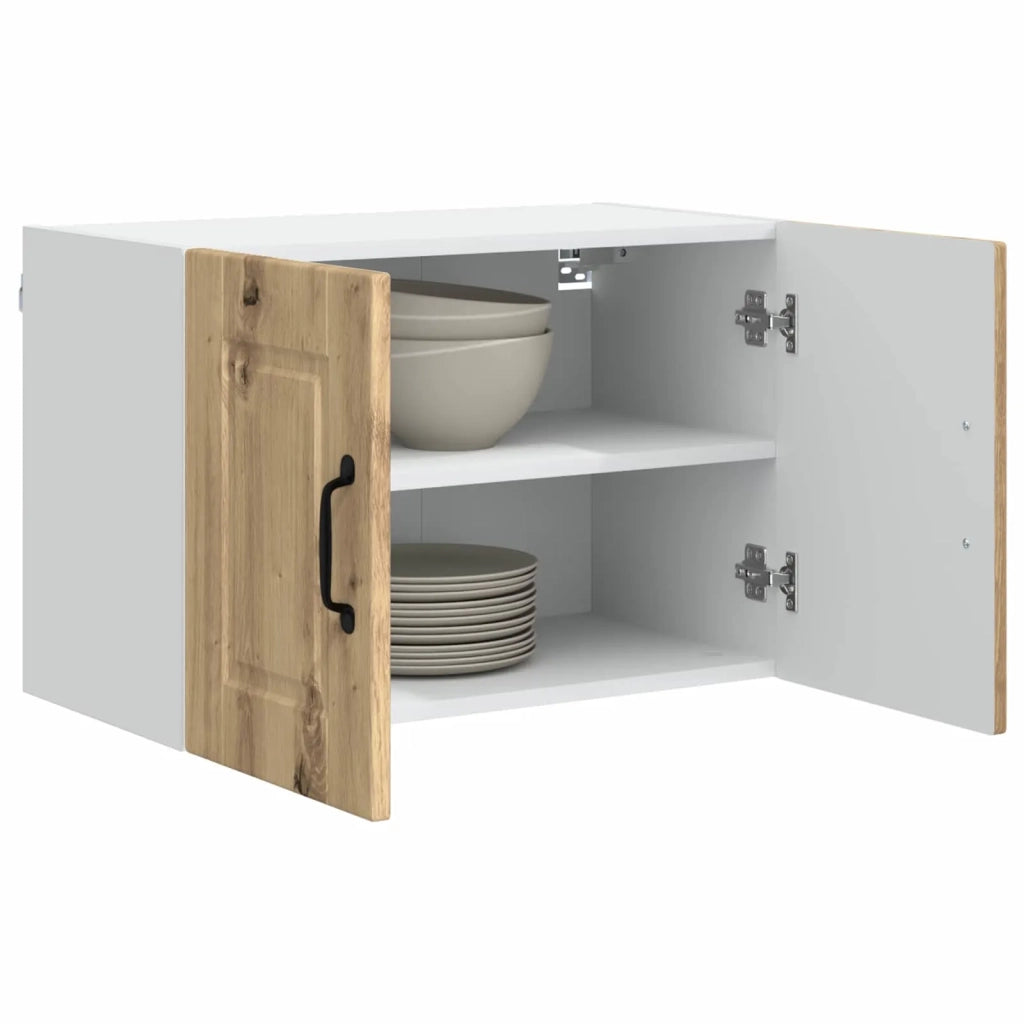 Armadietto a muro PORTO 2 pcs Rovere artigianale