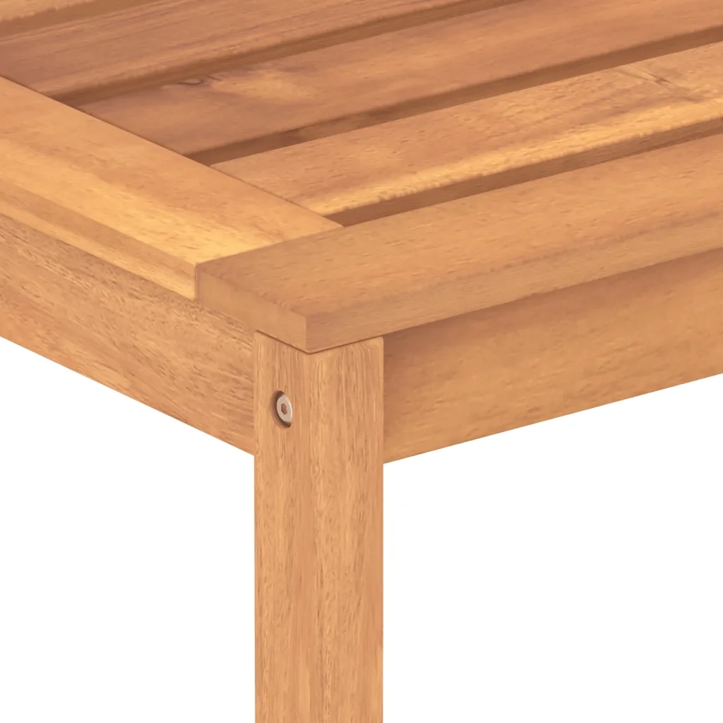 Set da Pranzo per Giardino 4 pz in Legno Massello di Teak cod mxl 44586