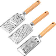 Raspia Multifunzionale per Verdure e Patate 3 in 1 con Manico Handicostruito per Formaggio