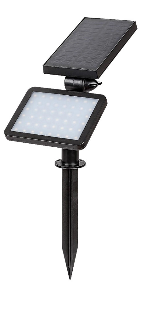 Applique solare LED 9,6W 4000K nera IP44 Rabalux Kelna