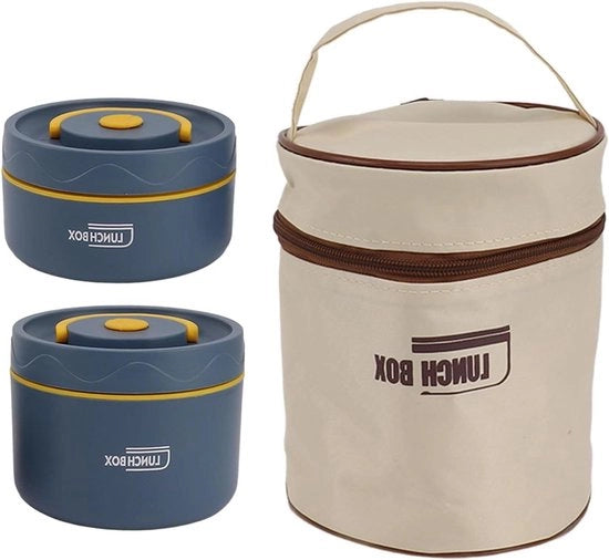 Borsa di Latta con Isolamento a Vuoto per Adulti - Termos per Zuppa con Bocca Larga - Grande Contenitore a Capacità Elevata - (2)