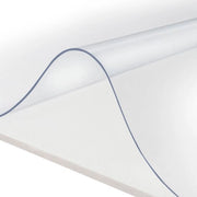 Protezione per tavolo in PVC - robusto e resistente ai graffi - impermeabile e resistente al calore - protezione trasparente - ideale per la sala da pranzo - 90x140 cm