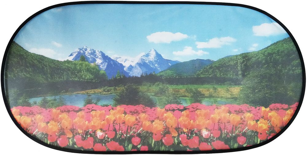 Tendina Posteriore auto 50x100 cm richiudibile con grafica