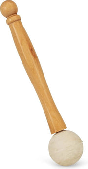 Tono in gomma per gong cristallino - manufatto artigianale - 19cm di lunghezza - con martelletto - 3654
