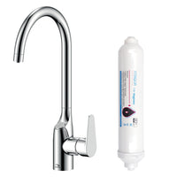 Miscelatore cucina con Filtro acqua potabile | Cromato e Design Moderno