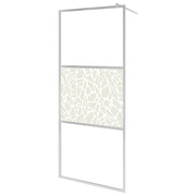 Box doccia walk-in con vetro effetto pietra ESG 140x195 cm 02_0002131
