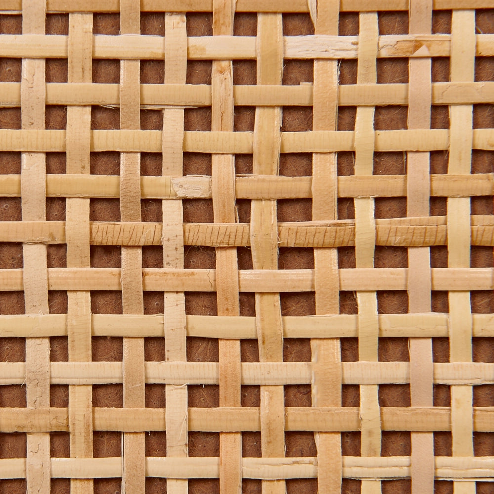 Comodino in legno di pino con cassetto in stile bohémien