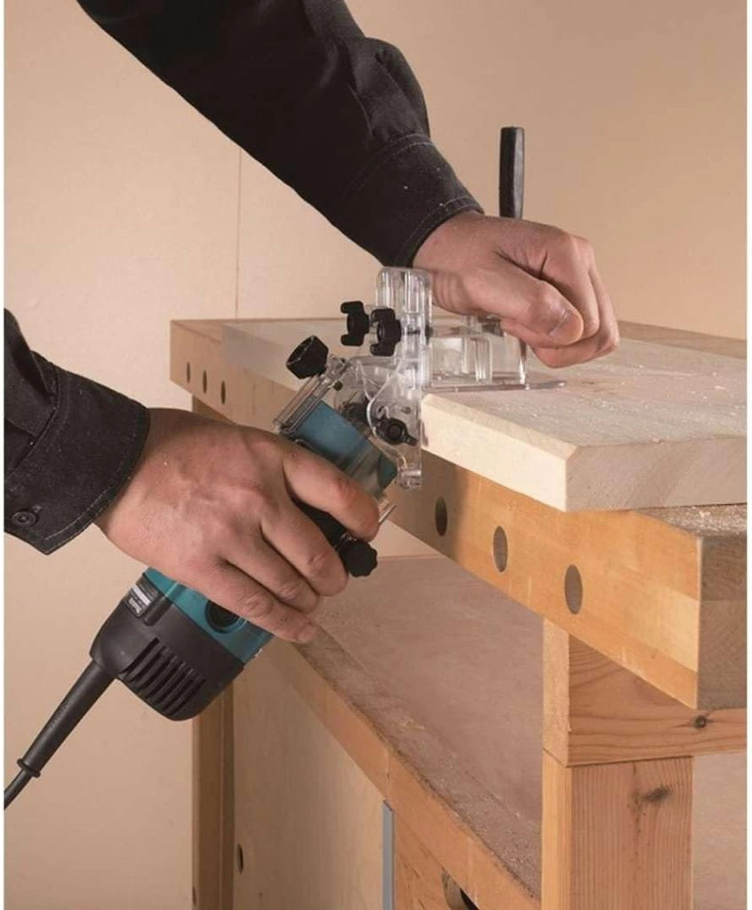 Fresatrice per bordi 6 mm 530 W SAR base inclinabile.
