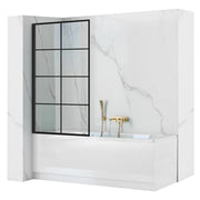Schermo Vasca Rea Lagos-1 Fix 70 Black