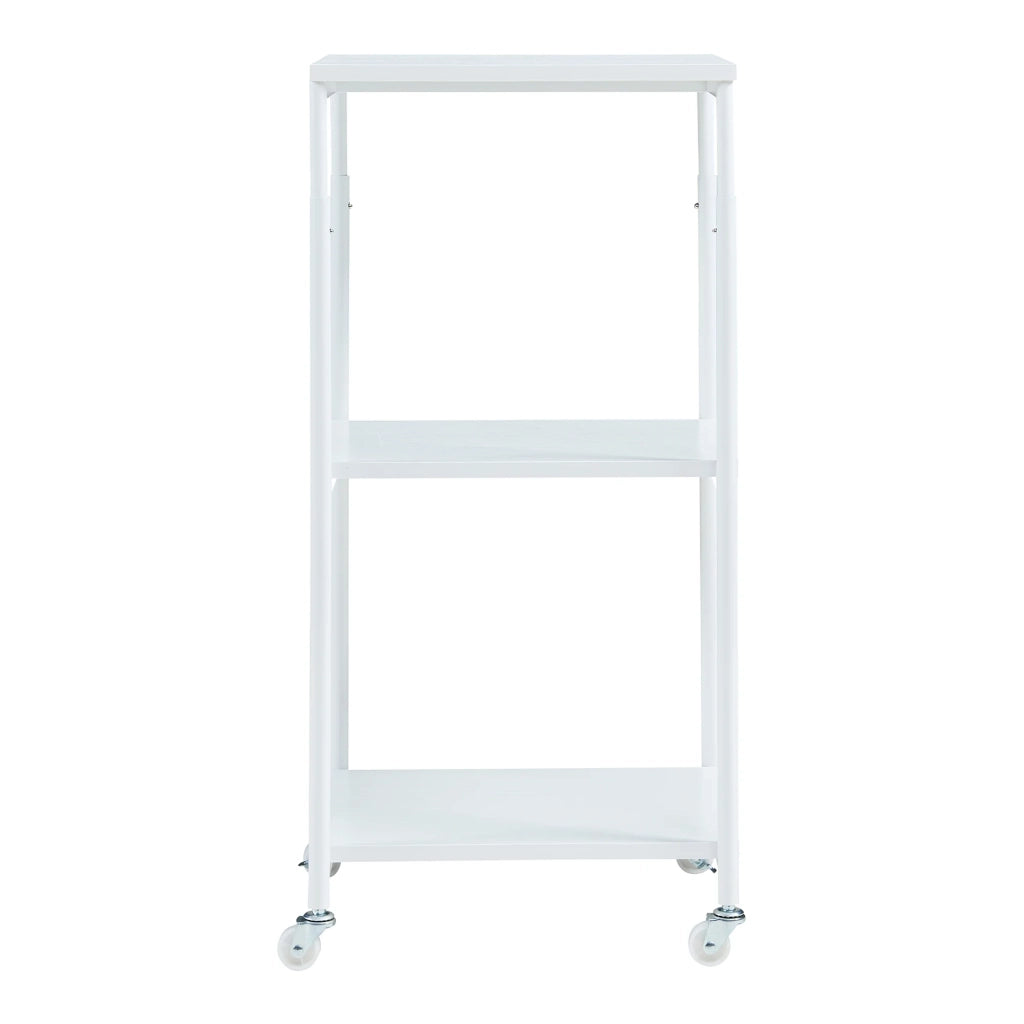 Supporto per stampante con ruote 82 x 39 x 35 cm bianco 03_0010704