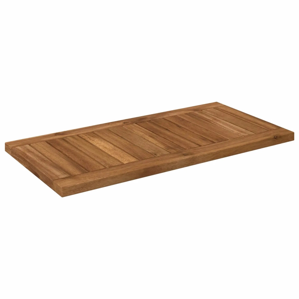 Piano del tavolo 60,5 x 30 x 2 cm Rettangolare Naturale 901363