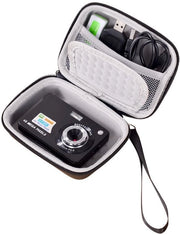 Tas per Fotocamera Digitale - Hoes per Fotocamera Compatta - Tas per Fotocamera - Tasje per Fotocamera - Tas per Fotocamera - Nero
