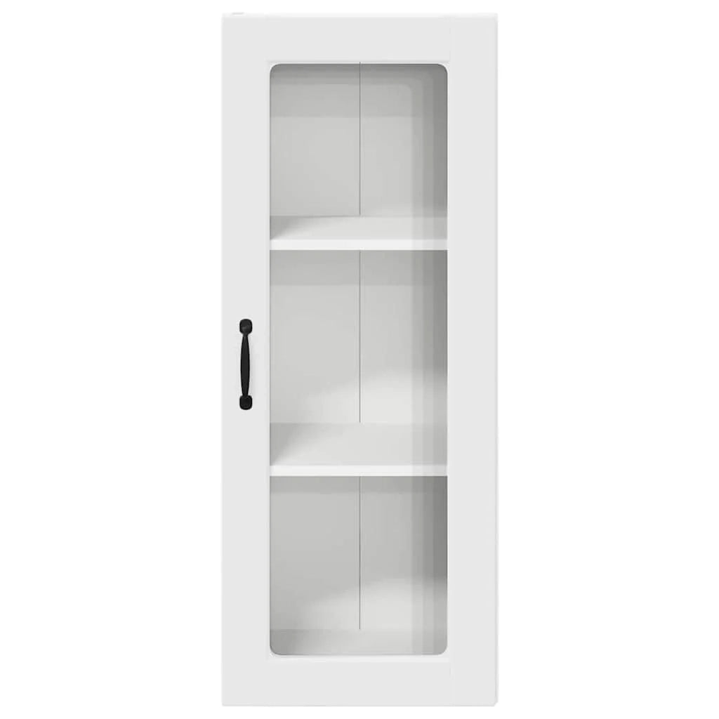 Mobile da cucina moderno 40 x 31 x 100 cm spazio di archiviazione efficiente stile contemporaneo legno ingegnerizzato bianco 02_0054438