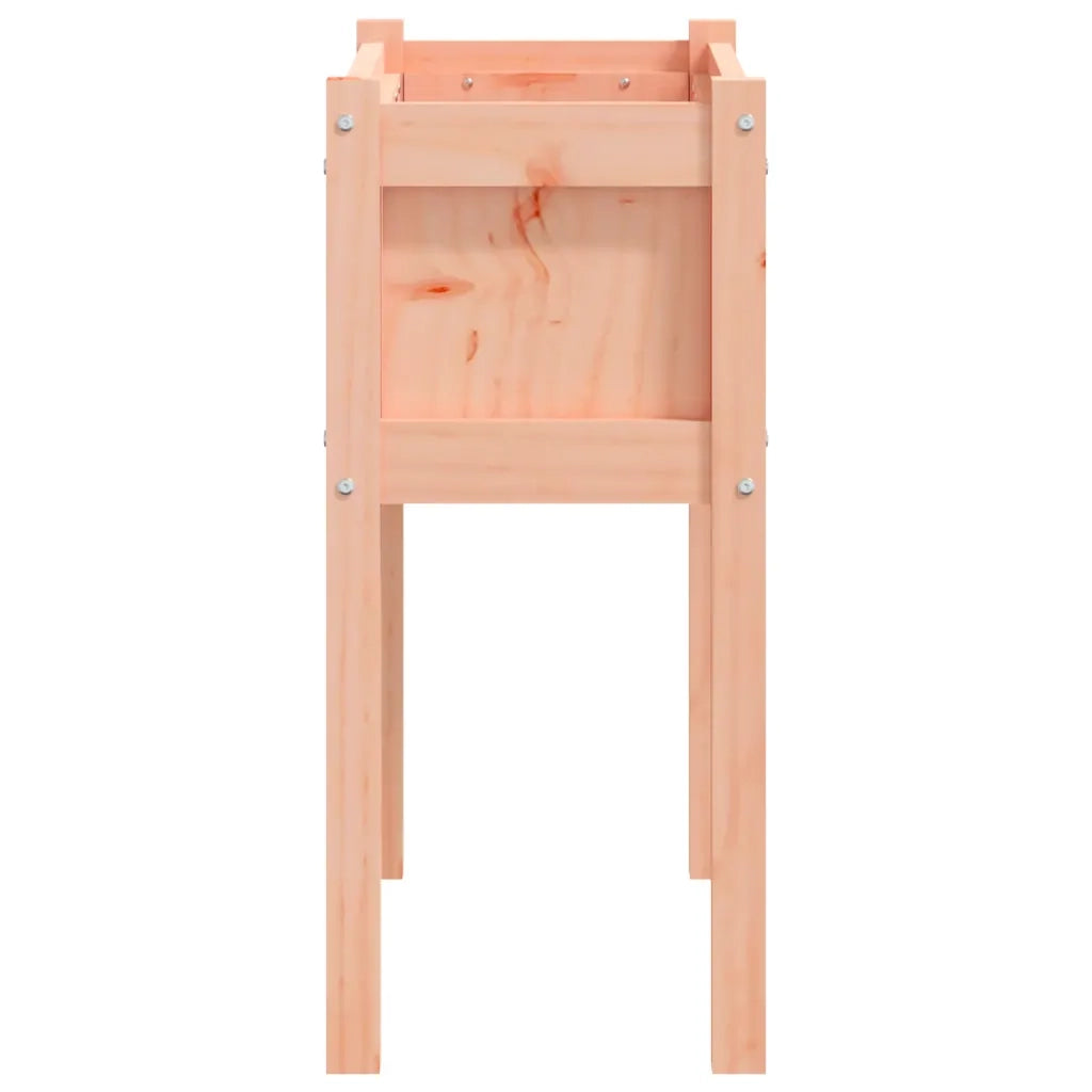 Fioriera | Cassetta per fiori | Vaso Giardino con Gambe 70x31x70 cm Legno Massello Douglas