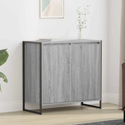 Mobile laterale Grigio Sonoma 79 x 36 x 75 cm Legno multistrato