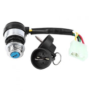 Contattoslot 5 fili - Interruttore di accensione 5 poli - Adatto per motorini da 50 a 250 CC - Dune buggy/Go Kart/ATV - Incluso 2 chiavi - Facile da installare
