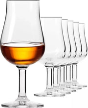 Set di Prova per Whisky - Set di Calici per Whisky - Calici e Accessori per Bevande - Calici per Cocktail - Calici per Aperitivo, 6 pezzi