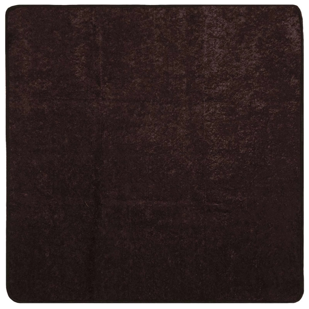 Runner in Moquette | Runner Tappeto MARSA Antracite 100 x 100 cm Poliestere e PVC