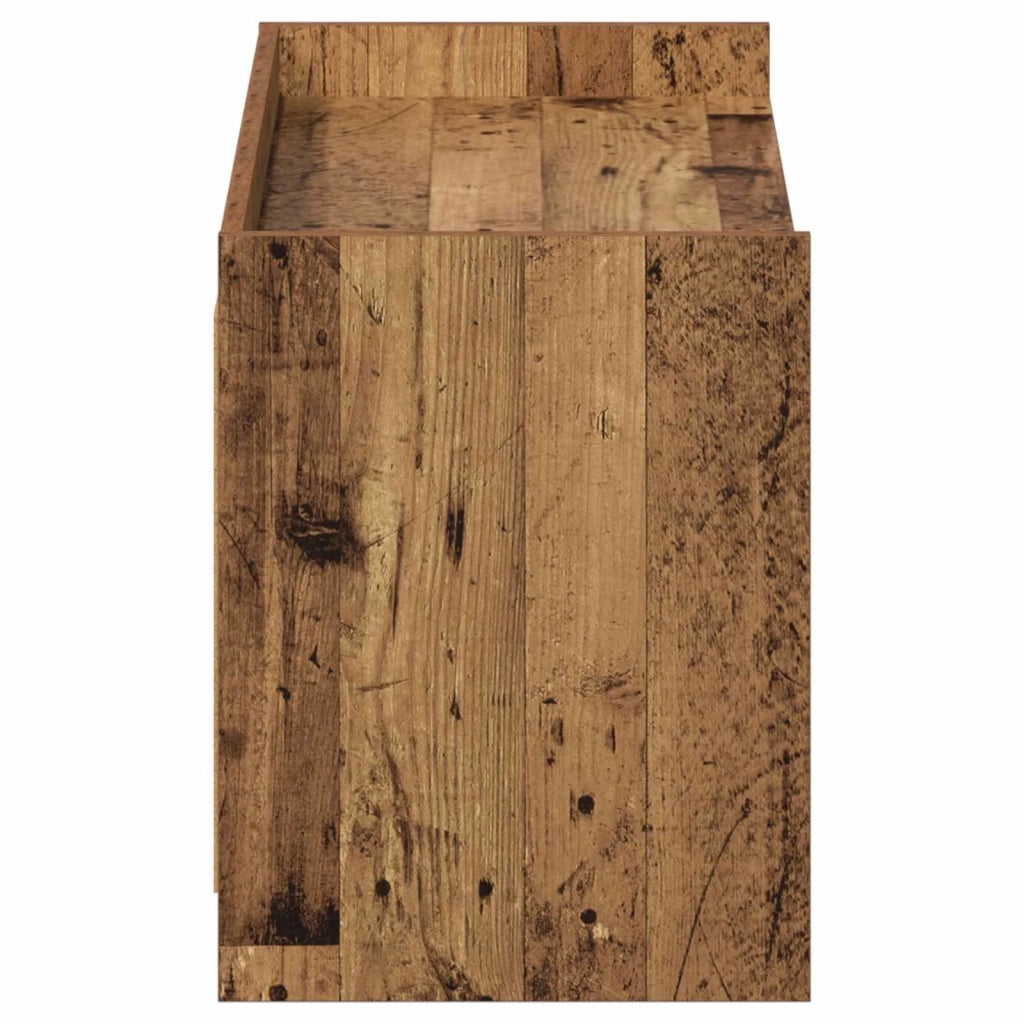 Mobile per scarpe con porta Legno antico 100 x 39,5 x 51 cm 8011361