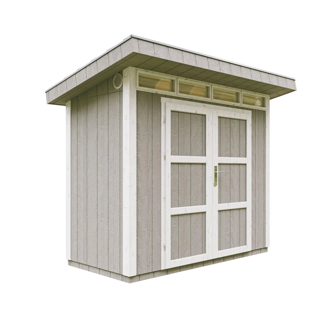 Casetta da Giardino di QUALIT? PREMIUM 3m?²-L161xW294cm - TIMBELA M901A-TUNDRA GREY