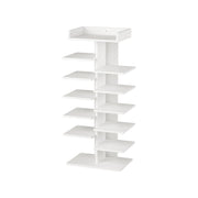 Vicco Scarpiera Bianco 45 x 114 cm con 10 scomparti