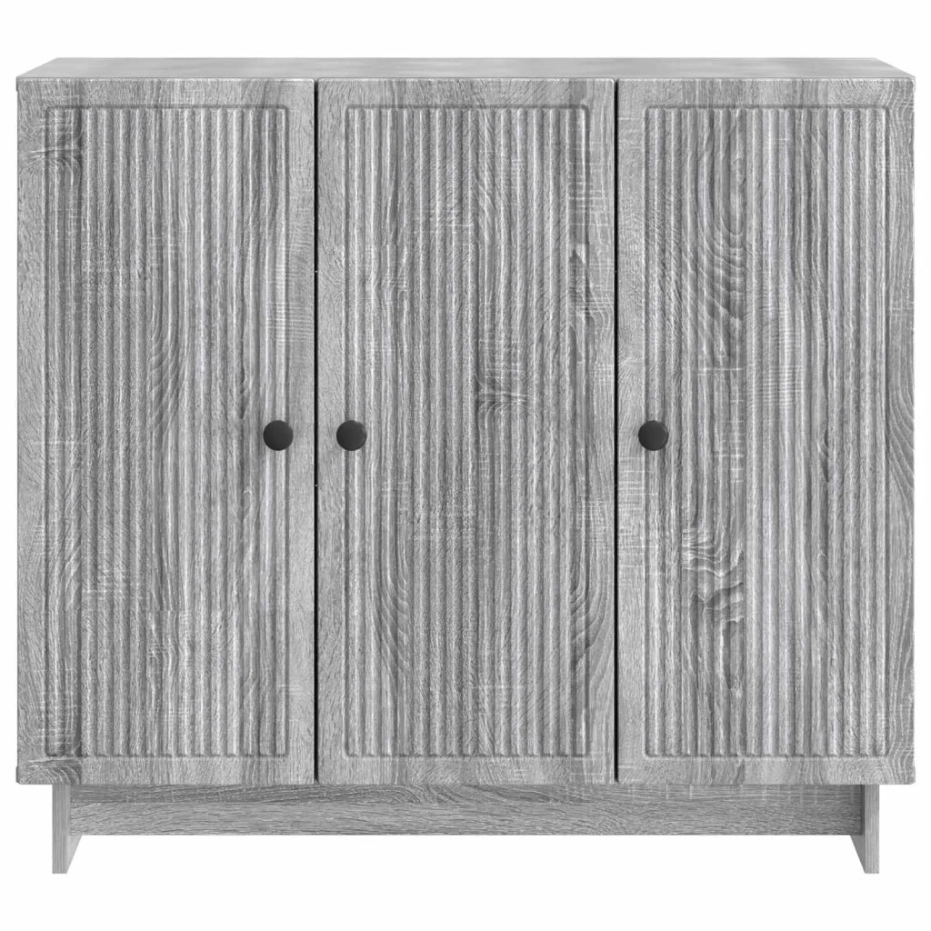 Credenza Grigio Sonoma 89 x 34,5 x 80 cm Legno ingegnerizzato 893961