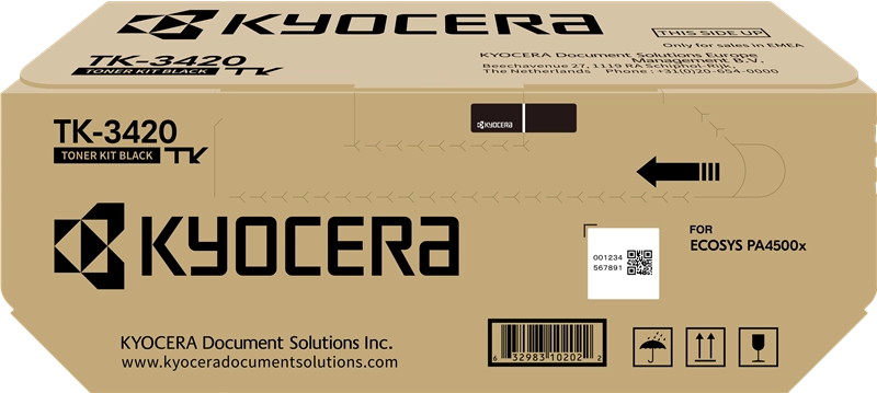 ORIGINAL Kyocera toner nero TK-3420 1T0C0Y0NL1 ~14500 Seiten