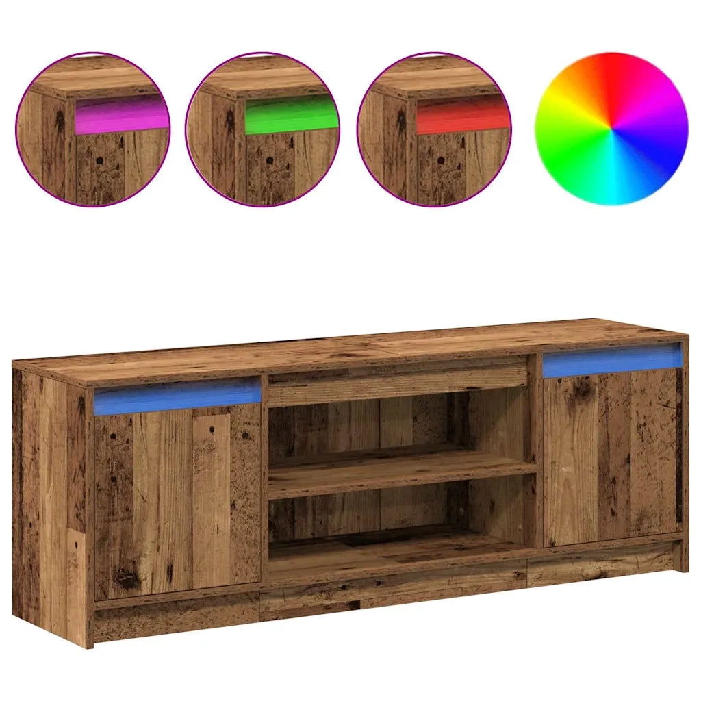 Unit¨¤ TV | Armadietto TV | Mobile Porta TV Marrone 139,5 x 34 x 50 cm Legno multistrato