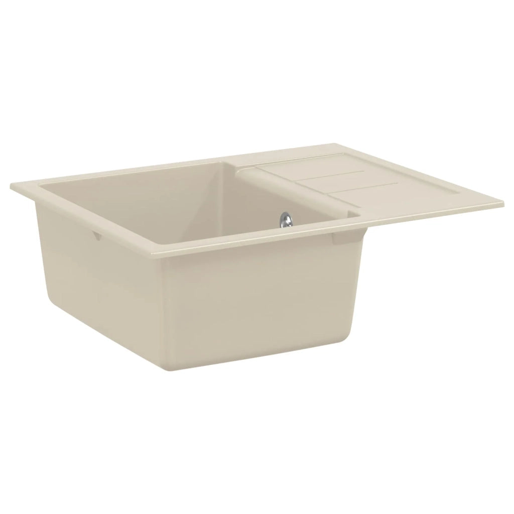 Lavello Beige 620 x 500 mm 80% Quarzo e 20% Resina CFW5227447
