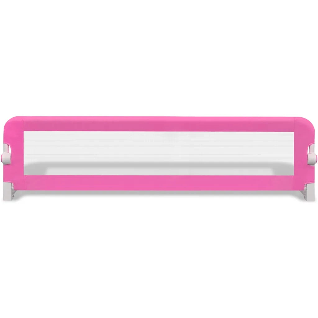 Barriera di Sicurezza per Letto Bambino 150 x 42 cm Rosa CFW8814830