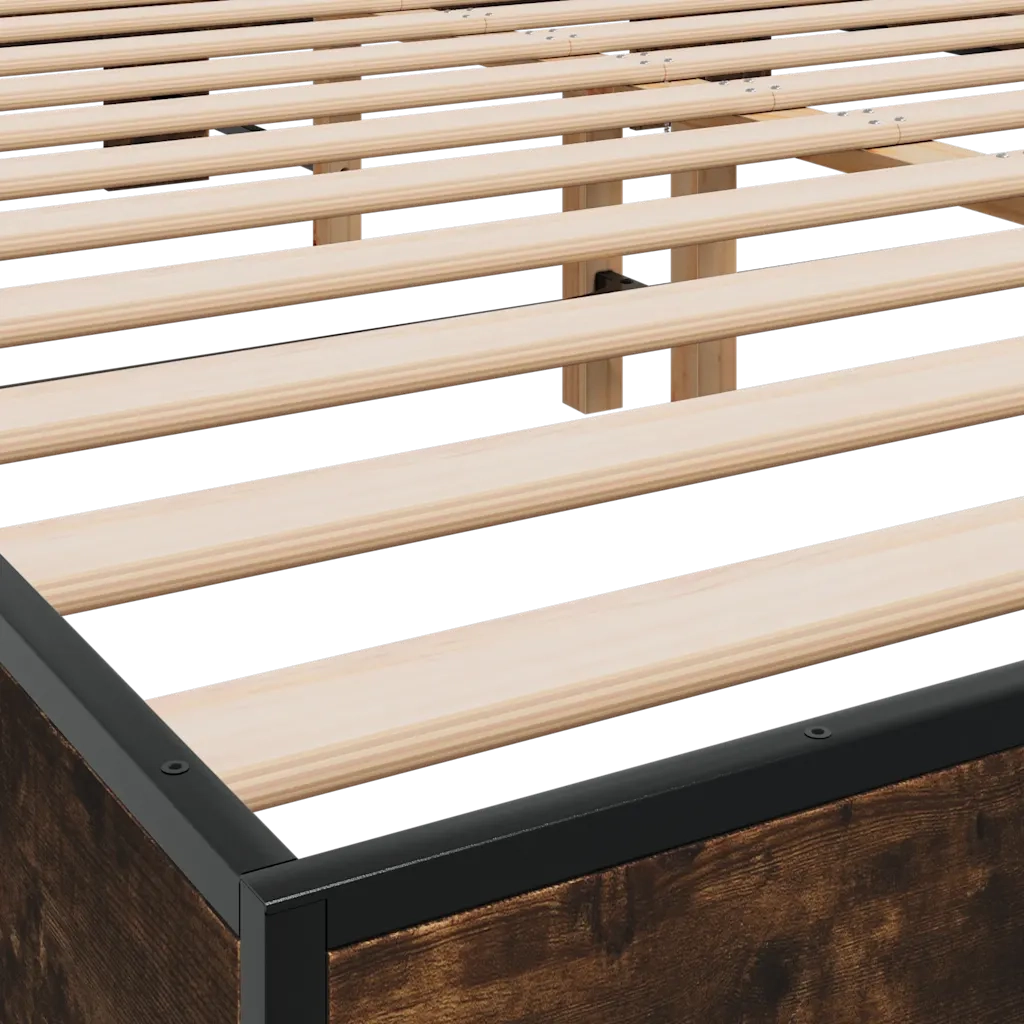 Giroletto Rovere Fumo 150x200 cm in Legno Multistrato Metallo