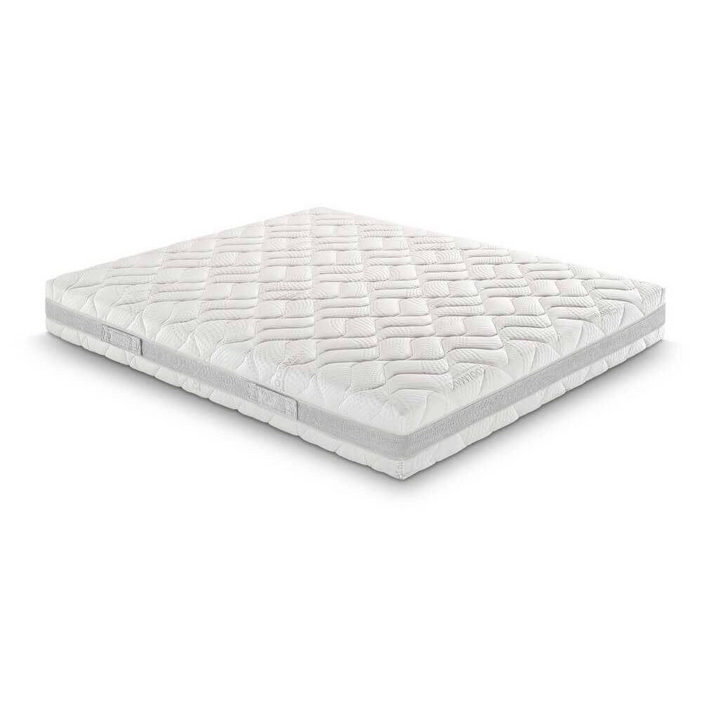 Materasso in memory foam Mind altezza 25 dispositivo medico Classic - TILE Lunghezza: 200, Larghezza: 170, Rivestimento: Silver Coolmax