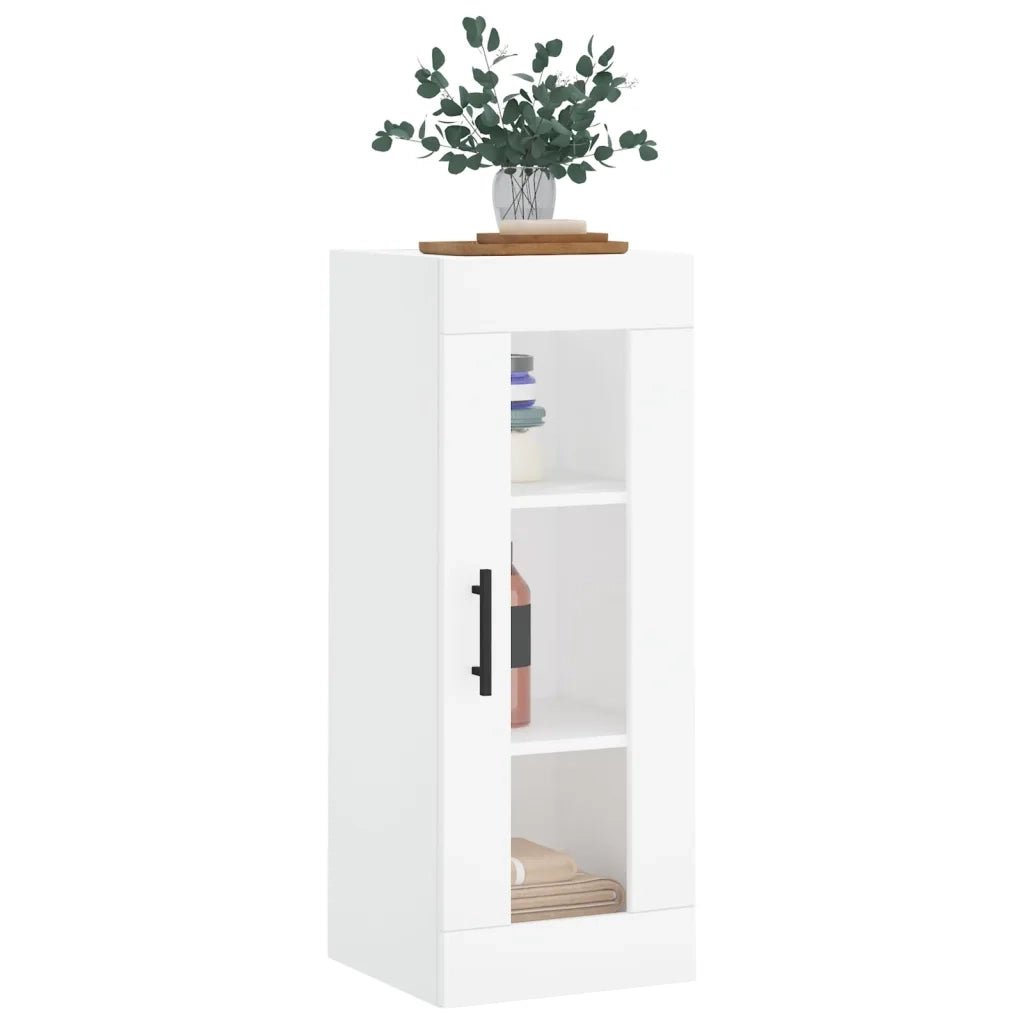 Mobile a Parete Bianco 34,5x34x90 cm 828932