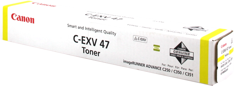 Canon C-EXV 47 cartuccia toner 1 pz Originale Giallo