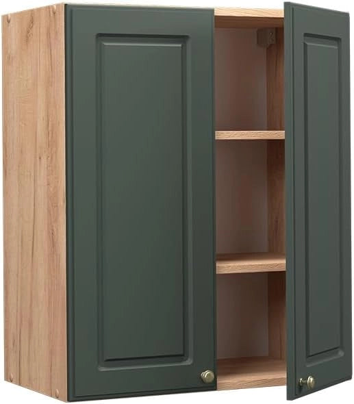 Pensile da cucina Fame-Line, Verde-oro Country House, 60 cm, per la combinazione con altri moduli della serie Fame-Line