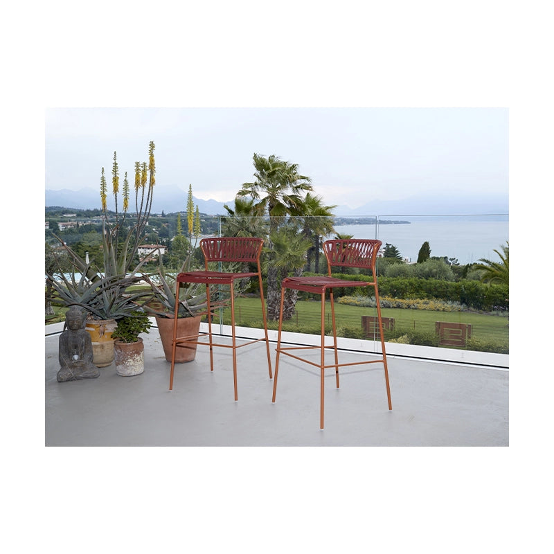 SGABELLO LISA CLUB IN PVC HT 75CM MADE IN ITALY SCAB DESIGN