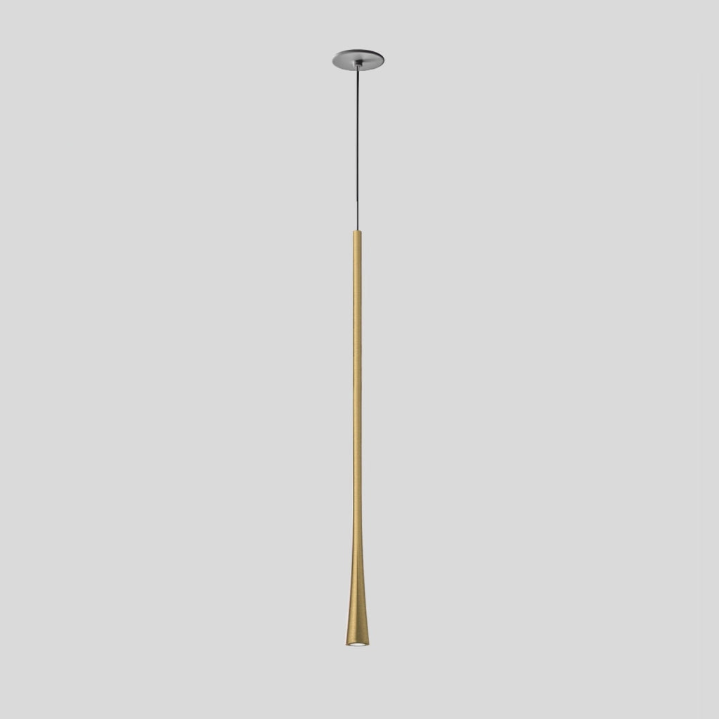Lampada a Sospensione ad Incasso DAFNE SG/I 7W LED 3000K 213lm in Alluminio Oro Satinato - Design Moderno ed Elegante per Interni