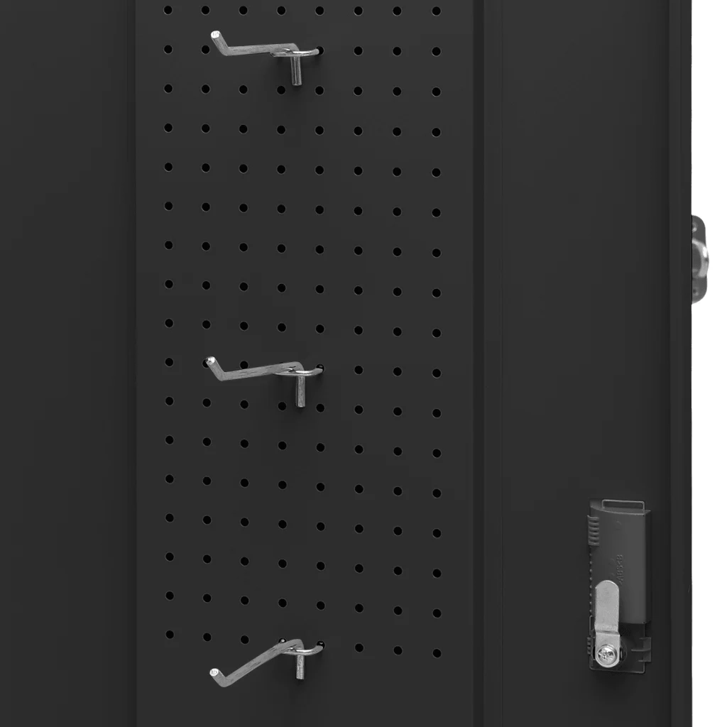 Armadio Porta Sella Antracite 53x53x105 cm in Acciaio 339606