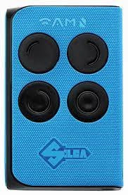 RADIOCOMANDO RESIDENZIALE SILCA 'I.AM 433' L2 AM fisso/rolling - capri blu / nero  - SILCA