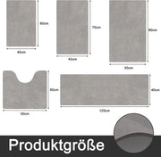 Pavimento antiscivolo assorbente da bagno lavabile 40 x 60 cm asciugamento rapido pavimento da doccia