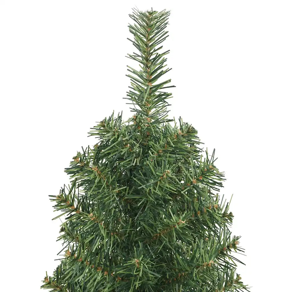Albero di Natale Artificiale Sottile Supporto Verde 150 cm PVC cod mxl 19100